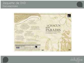 Jaquette DVD pour le documentaire A chacun son paradis de Luciano Emmer et de Robert Enrico.
