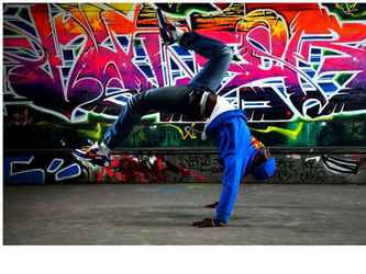 Photo du shooting avec Bboy Shinchan