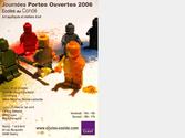 Affiche des Portes ouvertes de l cole de design de Cond 