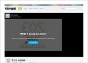 A la réception d'une newsletter (mail), ouverture d'une animation intégrée dans une page web pour souhaiter une bonne année aux clients EOS