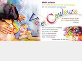 Invitation pour une exposition de peinture.