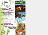 Flyer pour un Hameau de Gtes en Creuse.