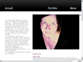 descriptif portfolio eilleen site-internet