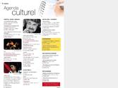 Agenda d un magazine belge: "citymag". Cration du gabarit du magazine, mise en page, publicits, retouche photos,...
