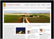 Site web pour producteur du vin (Espagne)
