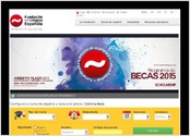 Conception, graphisme et dveloppement du site web pour Fundacin de la Lengua Espaola (Espagne)