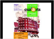 Affiche pour le festival Cuz'Arts 2015 à Cuzac (Lot)