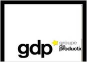 Cration du logo pour gdp, agence de communication venementielle