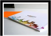 En 2013 : Barcelone, haute en couleur et artistique comme fil conducteur, ralisation de tous les supports de la convention : logo, livret participants, carton d\