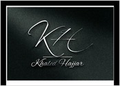 Logo d'un chanteur connu "Khaled Hajjar"