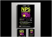 Ralisation d affiches, flyers pour le club NPS Tennis