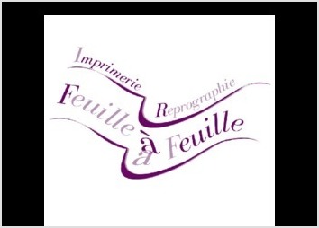 Refonte de logo pour la société de reprographie Feuille à Feuille