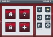 Création d'un interface domotique web fonctionnelle et animé avec flash pour SAGEM et pour le compte de la société ANOVO.
