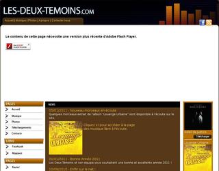 Site ralis pour deux artistes chanteurs compositeurs.