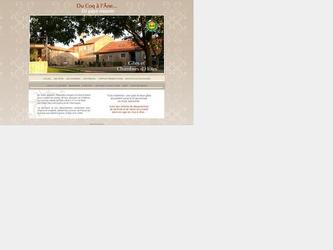 Site internet d'un Gîte et chambres d'hôtes, avec diaporama flash