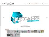 Cration du Logo et conception de la charte graphique de la socit Eurostone International importateur de pierres de taille, marbres...