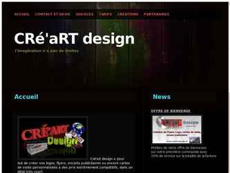 site internet CRé'aRT design