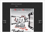 Réalisation et création graphique pour le concours du 23ème festival international Séquence Court-métrage de TOULOUSE. Illustration vectorielle sous Illustrator.