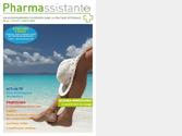 Magazine Pharmassistant(e), dstin aux officines et diffus en Juillet 2009.