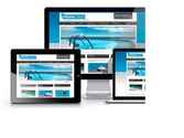 Création template web d'un site internet de vente de produits et service d'entretien piscine.