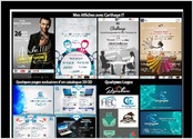 Affiches , logo ,Flyers , Cartes Visites , Catalogues 