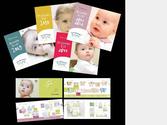 Catalogue bi annuel de 50 pages environ pour la société Galatex, fabricant de layettes pour bébé.
De la conception à la réalisation finale et au suivi d'impression.
Réalisation de 6 catalogues à ce jour.
J'ai conçu un gabarit de mise en page que je suis pour chaque nouveau catalogue. Je détoure toutes les photos qui me sont fournies par le photographe et j'intègre le texte, les codes-barres et les photos en donnant un rythme et en animant les pages avec de légères illustrations en fond. Chaque rubrique comporte une couleur différentes. Des nouveautés sont régulièrement ajoutées.
Réalisation entre 3 et 4 semaines selon la complexité et le nombre de pages.