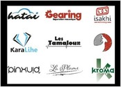 Différentes créations de logos