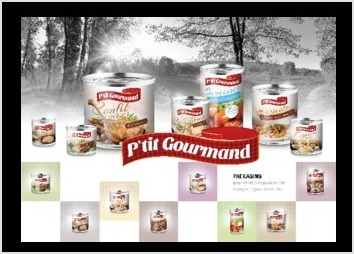 Creation et execution des etiquettes de la gamme P tit Gourmand : Plus de detail sur www.graphistenicolas.com