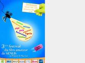 Affiche ralise pour le festival du film amateur de Senlis.