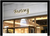 Habillage devanture boutique Bretony