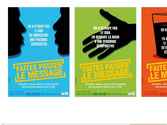 Conception et réalisation graphique de 3 affiches pour le ministère de la santé pour sensibiliser les migrants africains aux idées reçus concernant le  virus du sida.