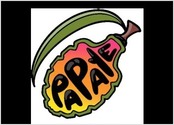 Logo réalisé pour la maison de production PAPAYE RECORDS qui évolue principalement dans le milieu musical