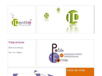 Identité visuelle complète :
Logo, cartes de visite, site web, etc...