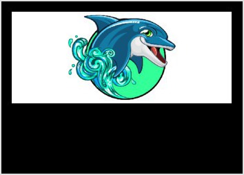 Mascotte en haute définition et corporate d'un dauphin pour le compte d'un site de Jeux vidéo, Delphinus Project.