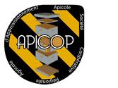 La coopérative apicole Apicop nous a contacté pour la création de leur logo.
Leurs seules exigences étaient :
- avoir un logo comprenant la décomposition d'une rûche
- retrouver la forme d'une goutte de miel 
- avoir les couleurs des abeilles 