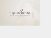 Cration du logo du salon de coiffure "Esprit Coiffure"