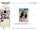 Direction artistique du catalogue (numéro 0) Monoprix Fresh'N'Fashion