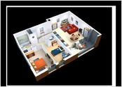 Illustration 3D réalisée avec Sketchup, Artlantis et Photoshop.