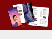 Plaquette (20 pages) de prsentation des prestations sur les vols de la compagnie Thai Airways