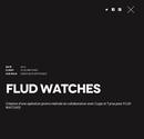 Création d'une campagne digitale pour FLUD WATCHES