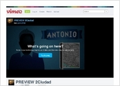 Vidéo qui presente une nouvelle application web "2ciudad" 