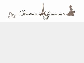 Création de logo pour l'Académie des gouvernantes.