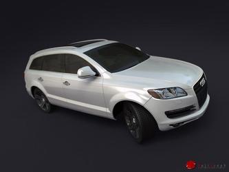 Projet personnel : ralisation d une voiture Audi Q7 en 3D.