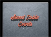 Proposition  de Logo  pour Sweet Table Events