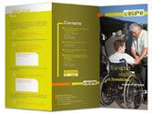 Dpliant 3 volets. Informations sur le fonctionnement des aides aux personnes handicapes dans le dpartement de l\