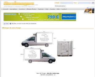 Cration d un adhsif pour un camion de la socit CORDIER TRAITEUR