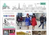 Refonte du design du site internet "Girls Guide to Paris".  Wireframes, design sur photoshop, et collaboration avec une équipe de développeurs 