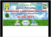 affiche pour la Société algérienne de pédiatrie 