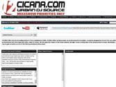 Cration webdesign avec dreamweaver du site cicana.com. Optimisation du logo du site avec Photoshop et Illustrator