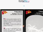design cartonette pour produits blackberry